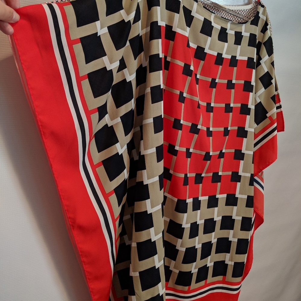 NWT MICHAEL KORS OVERSIZED SLEEVELESS TOP SZ 1X